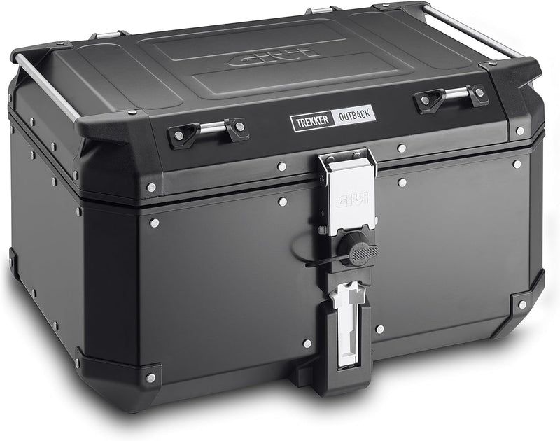 Alu Topcase schwarz Trekker Outback Monokey 58L Schwarz, 58L Schwarz