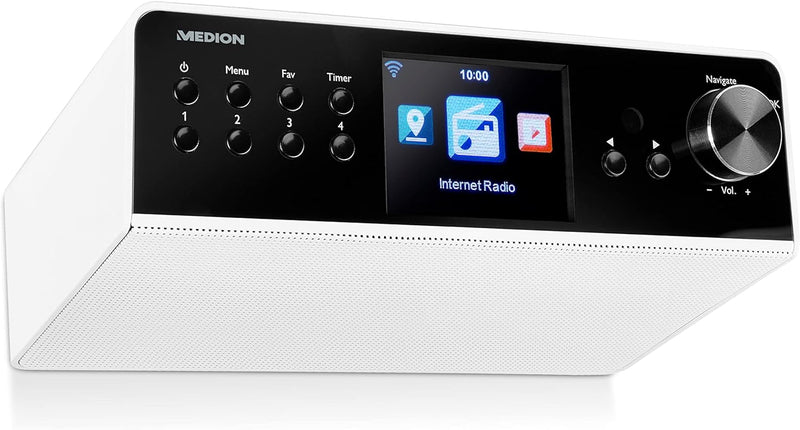 MEDION P85063 Internet Küchenradio mit DAB+ (Unterbauradio, WLAN, UKW, Spotify Connect, DLNA-/UPnP,