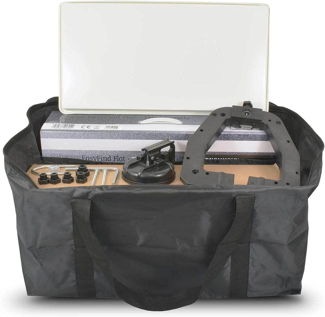 EasyFind Traveller Kit II (Camping-Zubehör, Camping Flachantenne, eingebautes Messgerät, EasyFind2 T