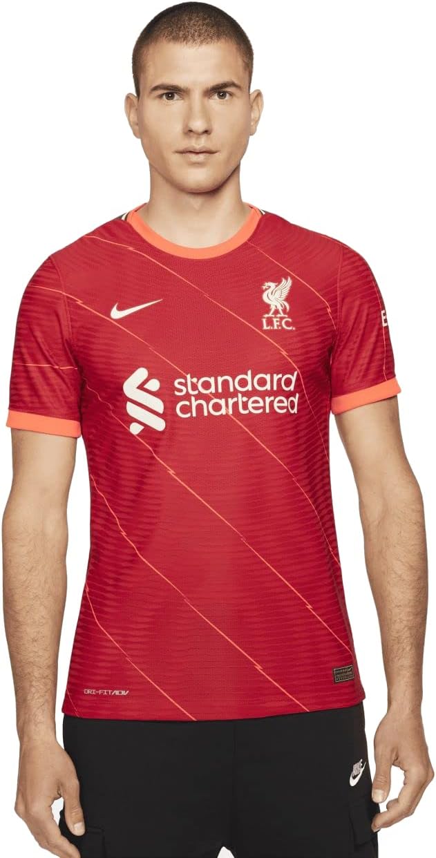 NIKE - Liverpool Dri-FIT ADV Heimtrikot 21-22 – wie Spieler tragen – 81,3 cm Brustumfang (XS)