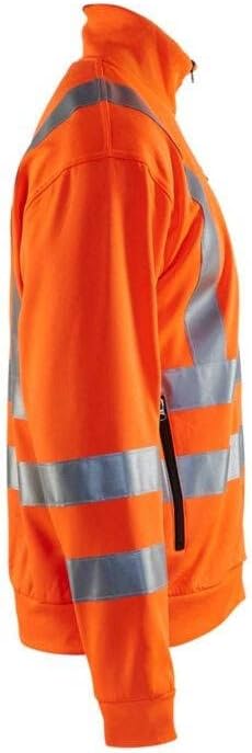 Blaklader 33581974 HOCHVISKOSES SWEATSHIRT, Orange, grootte XXXL 3XL Hochglanz-orange, 3XL Hochglanz