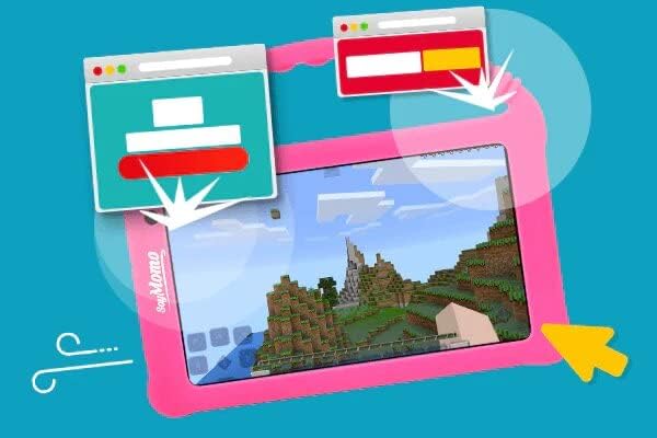 SoyMomo Tablet Lite 2.0 - Tablet für Kinder mit Kindersicherung, Erkennung von unangemessenen Inhalt