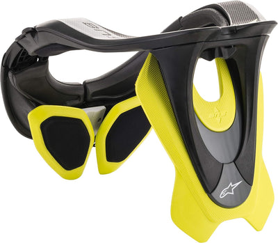 ALPINESTAR Herren BNS Tech-2 Nackenstütze L BLACK/ACID YELLOW, L BLACK/ACID YELLOW