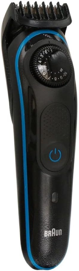 Braun – 81705178 – BT3240 Bart- und Haarschneider, 39 Längeneinstellungen, Schwarz/Blau BT3240 Singl