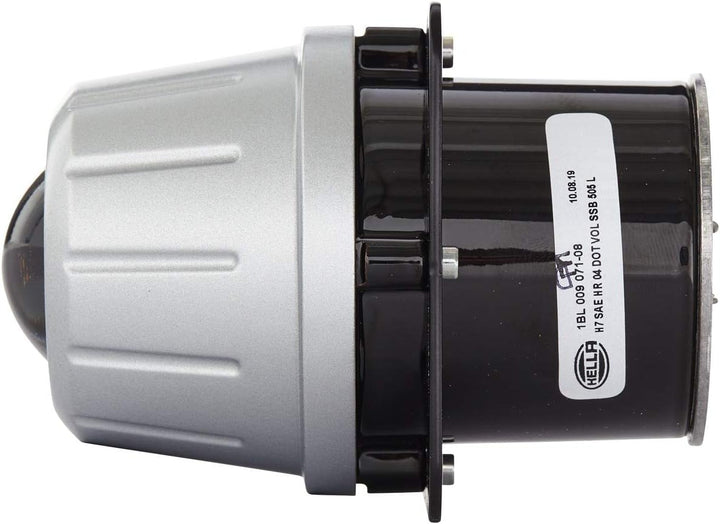 HELLA - Halogen/DE-Hauptscheinwerfer - Premium 50 - 12V - rund - Einbau - Lichtscheibenfarbe: transp