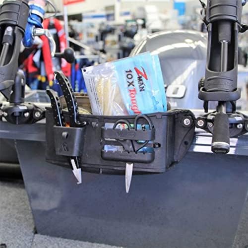 Railblaza Unisex-Adult ND-256 Tackle Caddy TRACMOUNT, Black, Standard