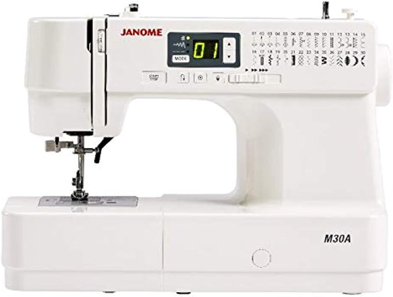 Janome M30A Computer Nähmaschine kompakt, funktional und leicht in der Bedienung