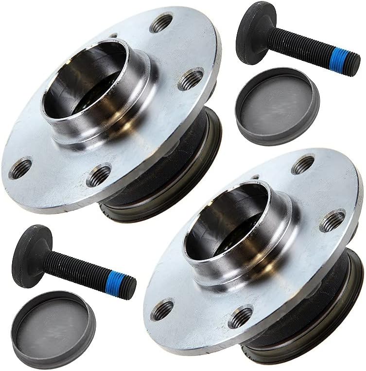 BESTPRICE 2x Radnabe hinten Radlagersatz mit ABS-Sensor
