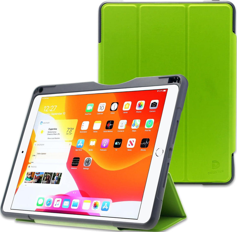 Deqster - Rugged Case 2021 für iPad 10,2″ (7./8./9. Generation) - Schutz-Hülle Tabletzubehör Polycar