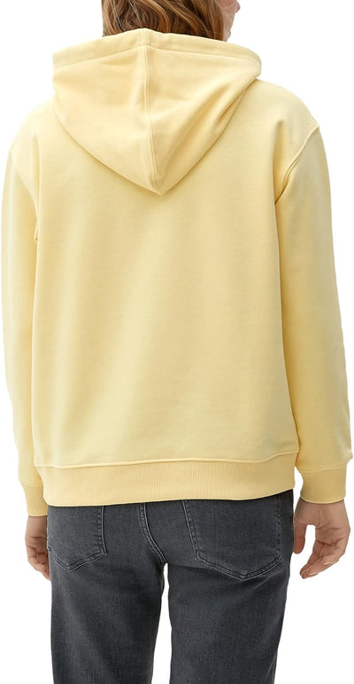 s.Oliver Women's 10.2.11.14.140.2129313 Sweatshirt Langarm, Yellow, 32