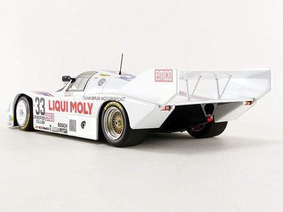 Minichamps 155836633 1:18 Porsche 956k-Brun Motorsport-Stuck/Grohs/Brun-1000 km Spa 1983 Auto, weiss