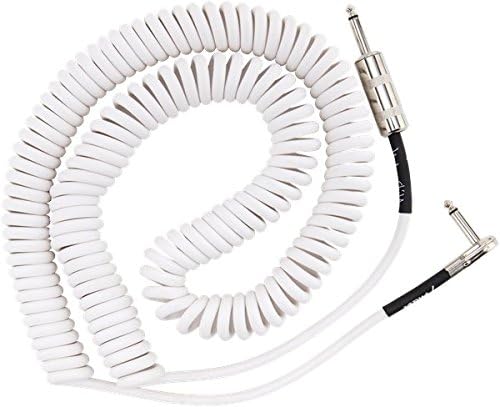 Fender® Hendrix® Voodoo Child® Spiralkabel, white weiss Einzelbett, weiss Einzelbett