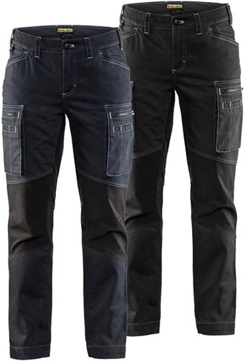 Blakläder Damen-Bundhose "Service Stretch" Grösse, 1 Stück, C36, marineblau/schwarz, 715911428999C36