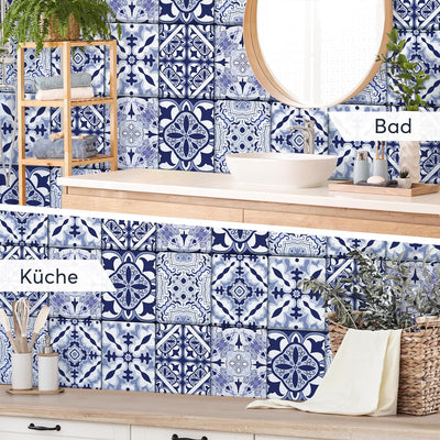 CREATISTO Mosaik Klebefliesen Stickerfliesen Fliesenfolie - Aufkleber Folie für Fliesen I Stickerfli