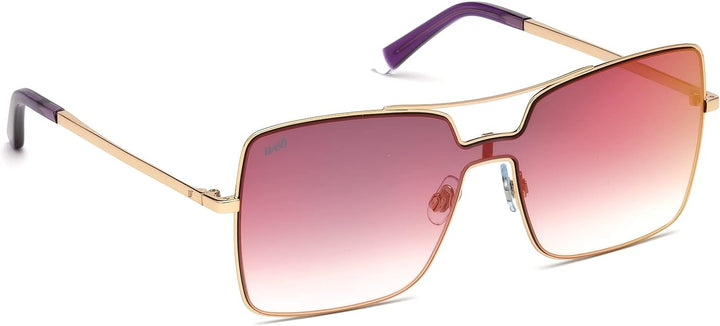 WEB Sonnenbrillen WE 0201 Shiny Light Bronze/Pink Shaded 0/0/140 Damen
