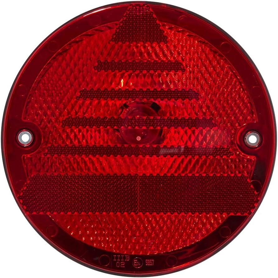 HELLA - Nebelschlussleuchte - Halogen - 12V - Einbau - Lichtscheibenfarbe: rot - Kabel: 200mm - Stec