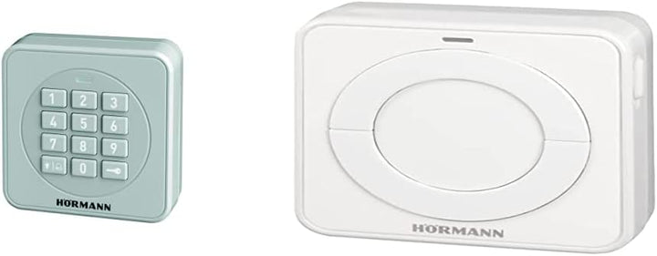 Hörmann Funk-Codetaster FCT3-1 BS (868 MHz, zur Steuerung von bis zu 3 Torantrieben) 4511856, grau &