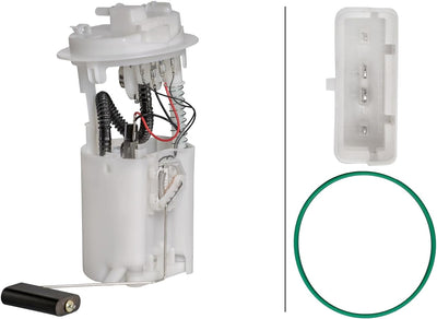 HELLA 8TF 358 106-171 Kraftstoff-Fördereinheit - elektrisch - 4-polig - mit Dichtung/mit Tankgeber