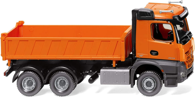 Wiking 067848 H0 Dreiwege-Kipper MB Arocs Orange Kommunal Spur HO 1:87