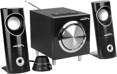 Audiocore AC790 2.1 Multimedia-Lautsprecher Lautsprechersystem 15W (R.M.S.) Lautsprecher Subwoofer B