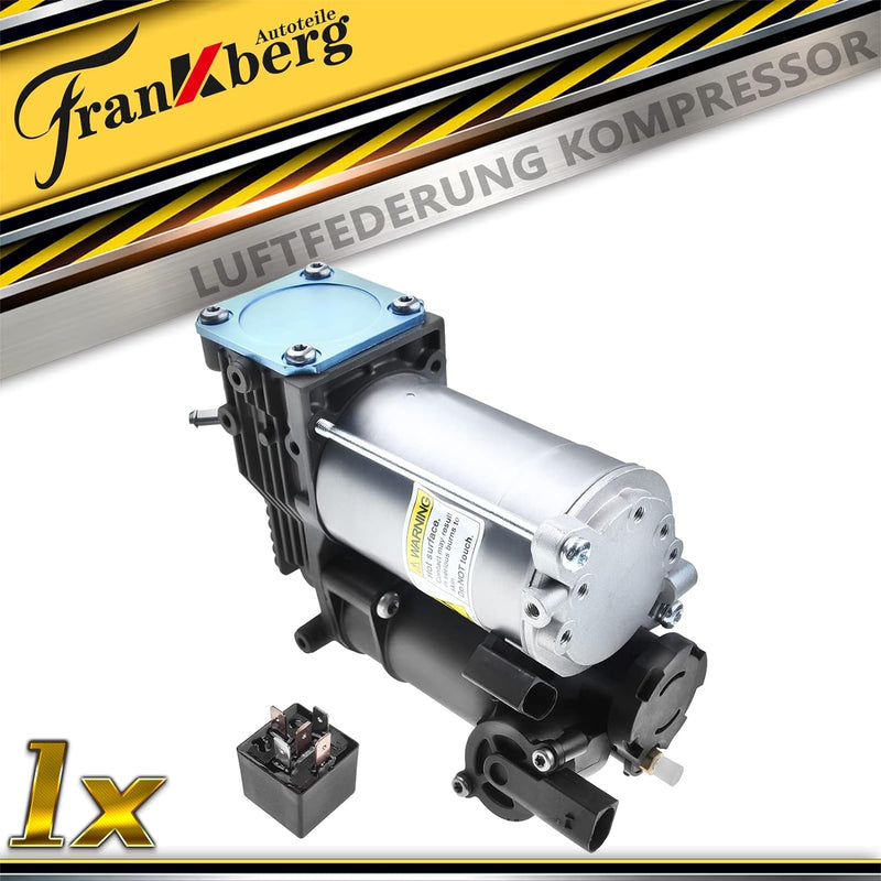 Frankberg Luftfederung Kompressor Kompatibel mit Viano Vito Bus Vito/Mixto Kasten W639 2003-2013 Rep