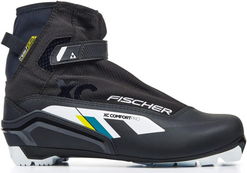 Fischer Unisex – Erwachsene Xc Comfort Pro Black Yellow Langlaufschuh 37 Schwarz, 37 Schwarz