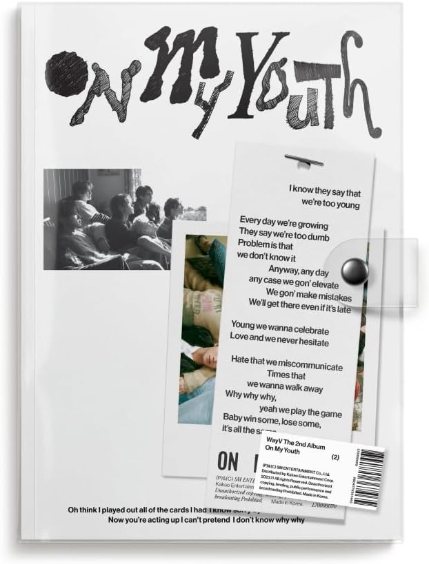 WayV - On My Youth [Diary Ver.] 2nd Album+Store Gift