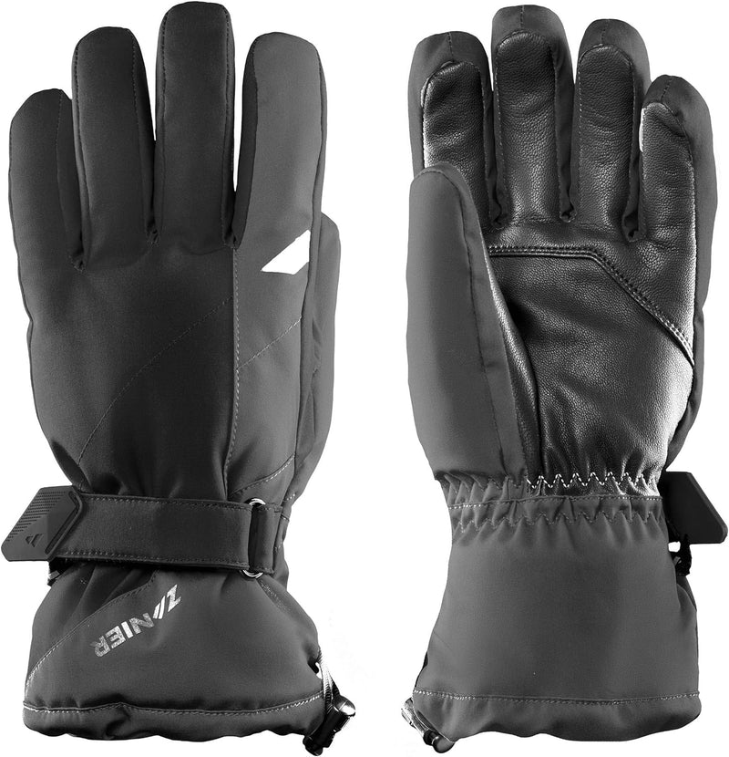 Zanier-Unisex-Handschuhe-FIEBERBRUNN 6.5 Schwarz, 6.5 Schwarz