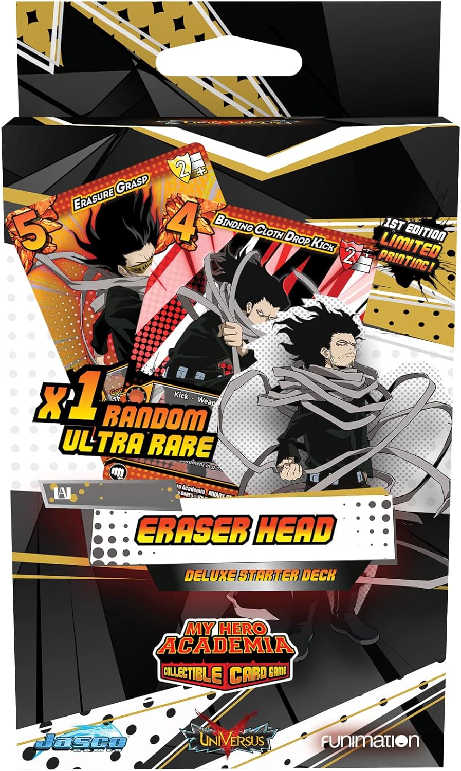 Jasco Games 76020 My Hero Academia: Eraser Head Cardgame