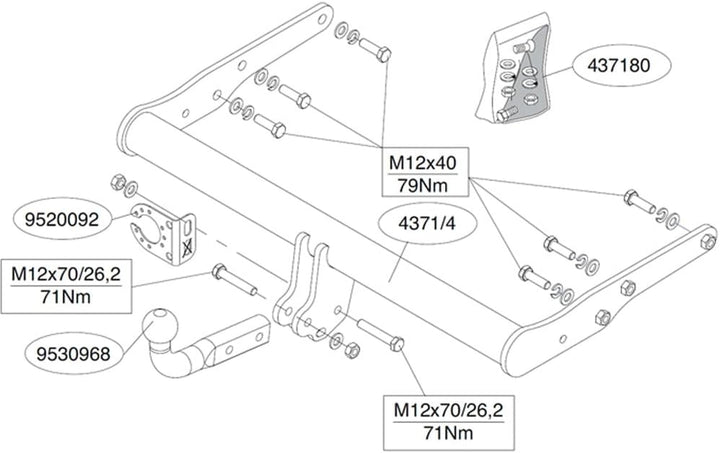 Thule 437100 Anhängerkupplungen