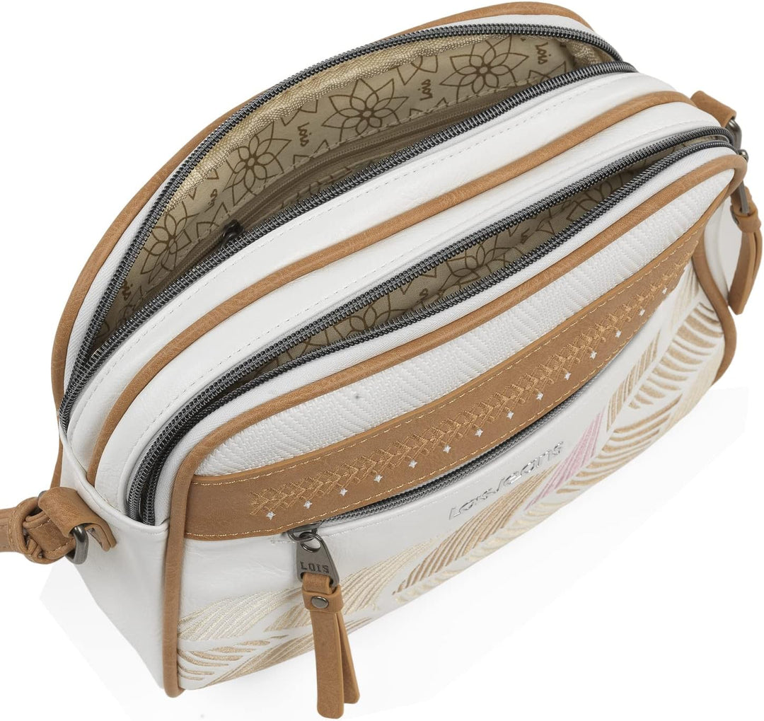 Lois - Handtasche Damen Umhängetasche Damen Klein & Stilvoll Handtasche Damen Umhängetasche Crossbod
