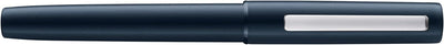 LAMY aion Tintenroller 377 - Rollpen aus eloxiertem Aluminium in der Farbe dunkelblau mit einem hoch