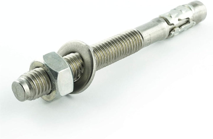 Eisenwaren2000 | M8 x 68/4 mm Bolzenanker (10 Stück) - ETA-Zulassung - Schwerlastdübel - Edelstahl A