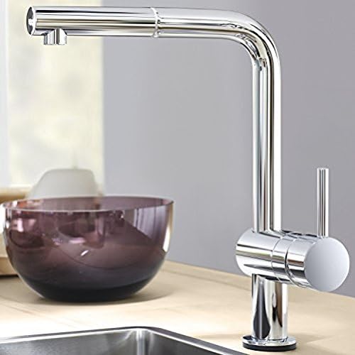 GROHE Minta Touch - Elektronische Einhand-Spültischbatterie (L-Auslauf, Magnetventil, automatische S