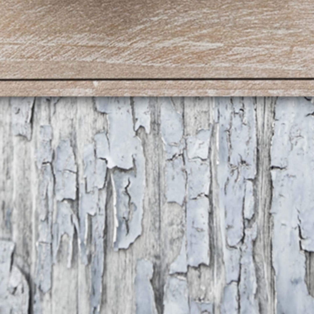 Feeby Wanddekoration Herz Wohnung Deko Paneel 200x100 cm Grau_s, Deko Paneel 200x100 cm Grau_s