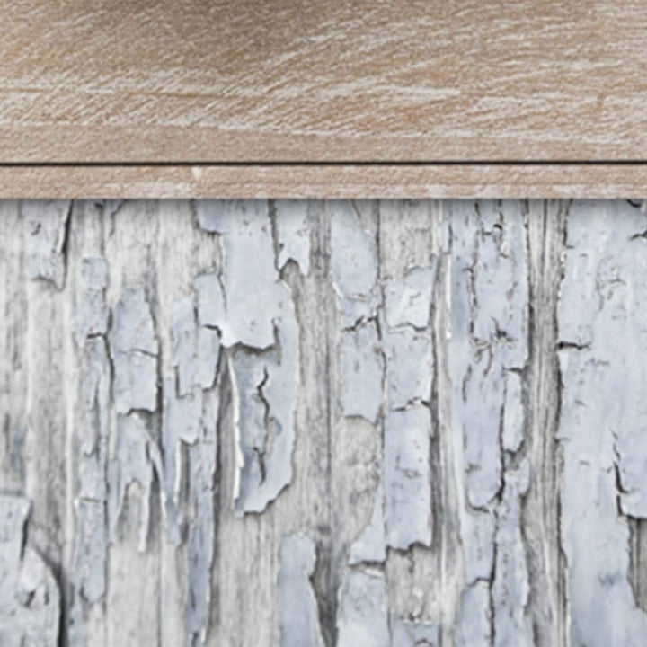 Feeby Wanddekoration Herz Wohnung Deko Paneel 200x100 cm Grau_s, Deko Paneel 200x100 cm Grau_s