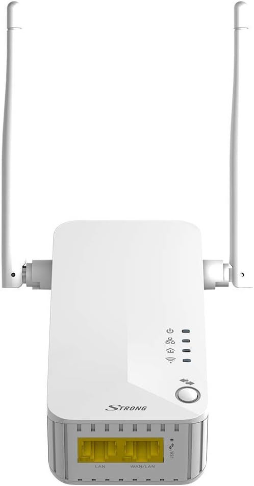 Strong PowerL-Adapter WLAN 500, kompatibel mit Glasfaser- und ADSL-Box, Bandbreite bis zu 300 Mbit i
