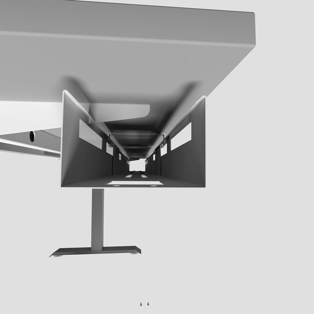 EISNHAUER® Kabelwanne Beam, extra Lange Kabelführung, flexibel verstellbar 110 bis 170 cm, Metall (S