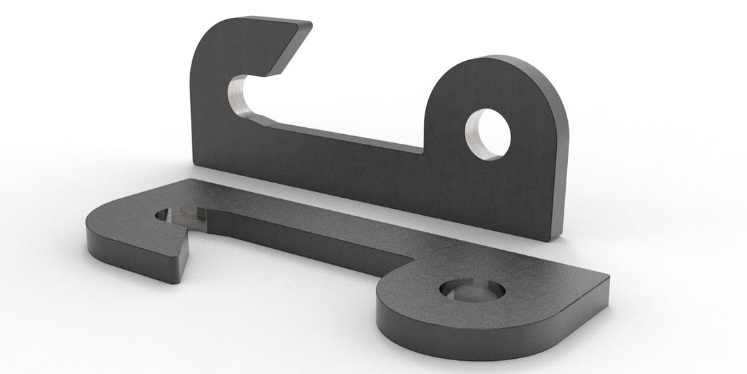 Joma-Tech Koppelhaken für Wacker Neuson WL54 WL55 WL70 51x51x323mm 2 Stück (1 Paar)