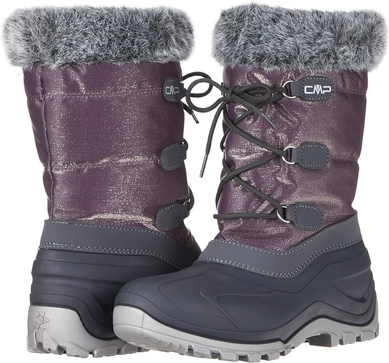 CMP Damen Nietos Low Wmn Snowboot Shoes Walking Shoe Mid-Top 38 EU Blu Iris, 38 EU Blu Iris