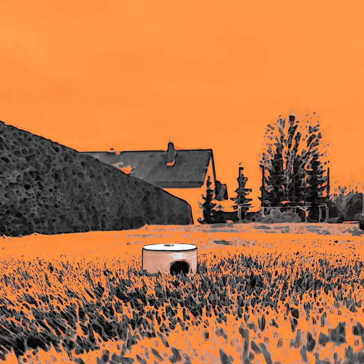 Maxerio 100 cm Core Schraubfundament 4er Set; Ø 60 x 2; M12, 4er Set