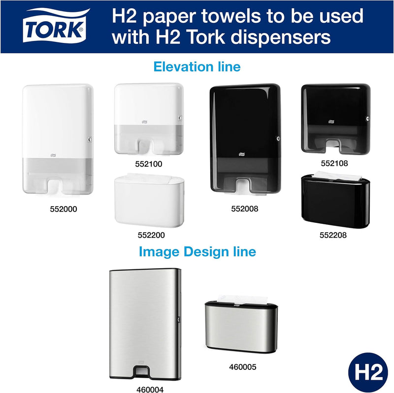 Tork Xpress Multifold Papierhandtücher 471074 - H2 Universal Falthandtücher für Handtuchspender - me