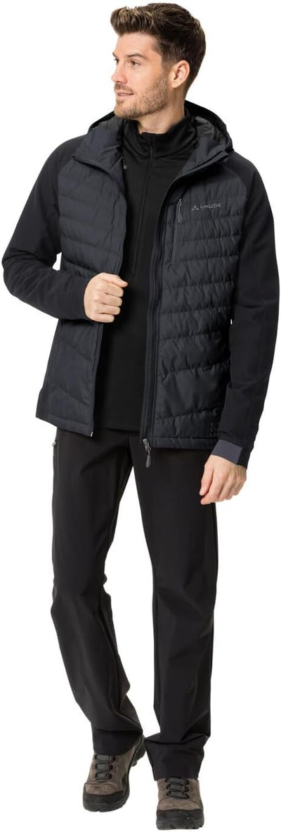 VAUDE Men's Elope Hybrid Jacket - Winterjacke Herren S Schwarz, S Schwarz