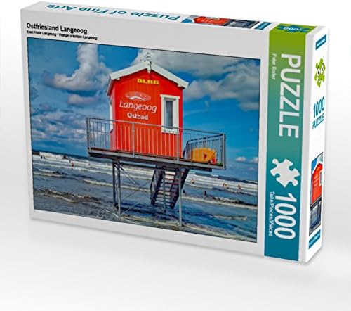 CALVENDO Puzzle Ostfriesland Langeoog 1000 Teile Lege-Grösse 64 x 48 cm Foto-Puzzle Bild von Peter R