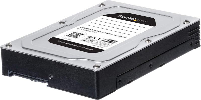 StarTech.com 2,5" auf 3,5" Festplatten Adapter - für SATA und SAS SSDs/ HDDs - 2,5 Zoll Festplattena