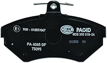 HELLA PAGID 8DB 355 018-241 Bremsbelagsatz - T5095 - Dicke/Stärke: 16.2mm - Bremssystem: Lucas - nic