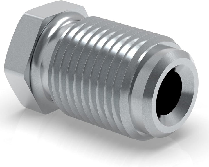 100x Verschraubung M12 x 1 für Bremsleitung 4,75 mm Bördel F Typ B 5,0 Profi Verbinder DIN/ISO 1651