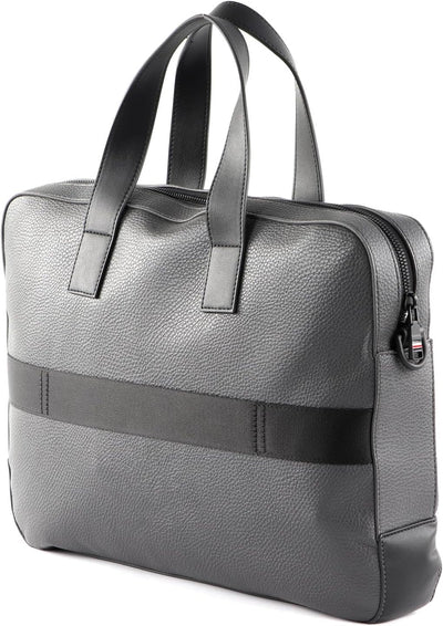 TOMMY HILFIGER TH Central Computer Bag Asphalt Grey