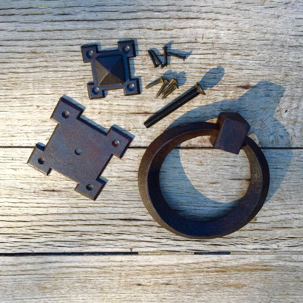 Antikas - Türklopfer kunsthandwerklich, Klopfer Haustür, Tür-Klopfer, Glocke Eingangstür