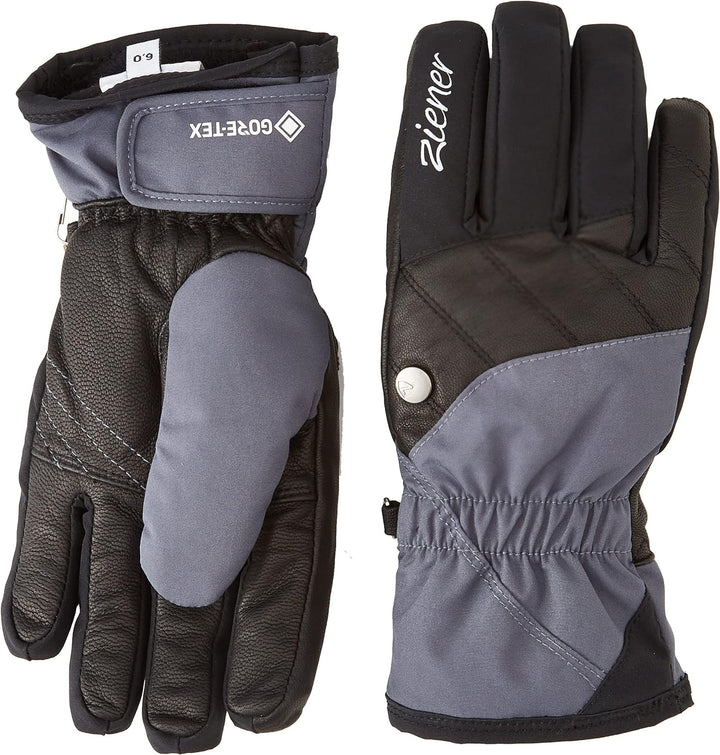 Ziener Damen Keala Ski-Handschuhe/Wintersport | Gore-Tex, extra warm, PFC frei 7 ombre, 7 ombre